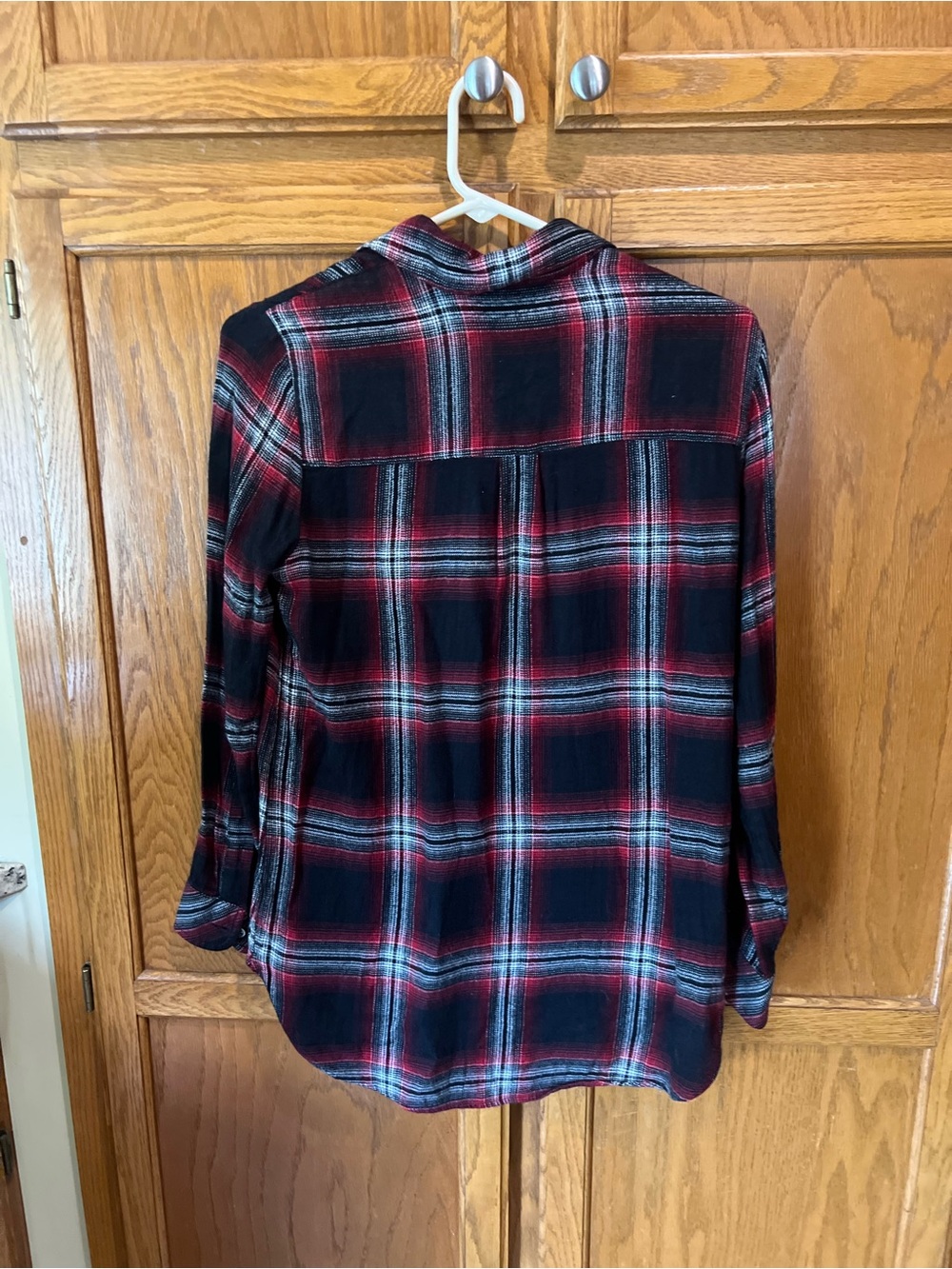 Madewell Classic Ex Boyfriend Plaid Flannel Shirt - Picture 5 of 5